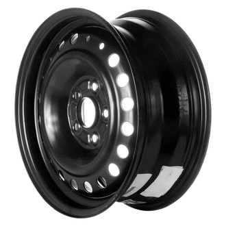 Replace® - 20-Hole Black 16x6.5 Steel Factory Wheel - Remanufactured