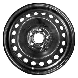 Replace® - 20-Hole Black 16x6.5 Steel Factory Wheel - Remanufactured