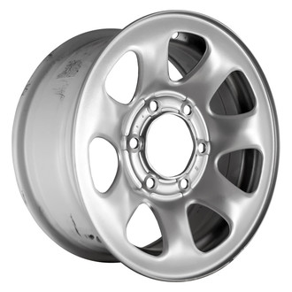 Replace® - 7-Slot Silver 15x6.5 Steel Factory Wheel - Remanufactured