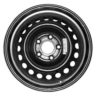 Replace® - 20-Hole Black 17x7.5 Steel Factory Wheel - Remanufactured
