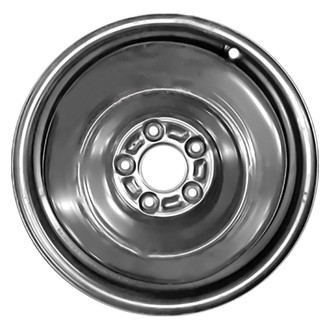 Replace® - All Painted Black 16x4 Steel Factory Wheel - Remanufactured
