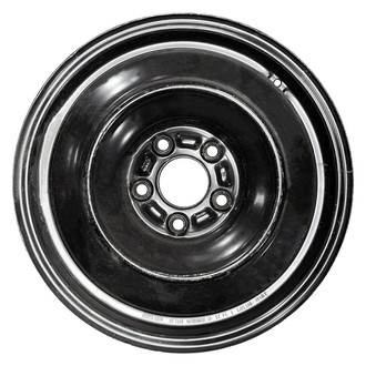 Replace® - All Painted Black 16x4 Steel Factory Wheel - Remanufactured