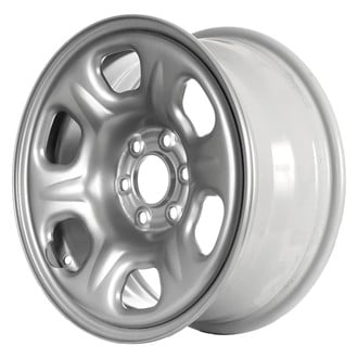 Replace® - 6-Slot Silver 16x7 Steel Factory Wheel - Remanufactured