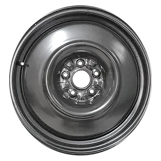 Replace® - All Painted Black 18x4 Steel Factory Wheel - Remanufactured
