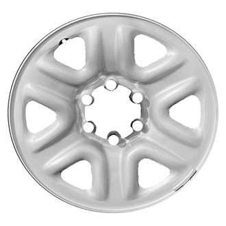 Replace® - 6 I-Spoke Silver 18x7.5 Steel Factory Wheel - Remanufactured