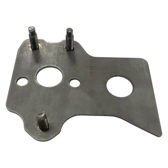 Replace® - Front Driver Side Bumper Mounting Plate (CAPA Certified)