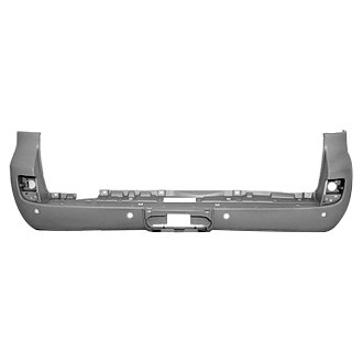 Replace® - Remanufactured Rear Bumper Cover