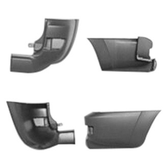 Replace® - Rear Outer Passenger Side Bumper End (CAPA Certified)