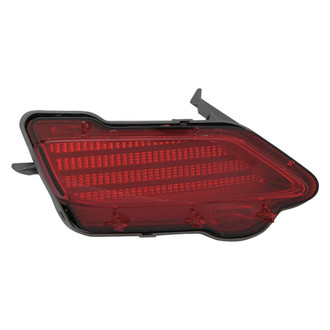 Replace® - Rear Driver Side Bumper Reflector (CAPA Certified)