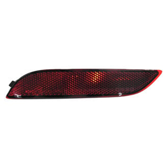 Replace® - Rear Driver Side Bumper Reflector (CAPA Certified)