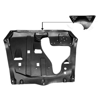 Replace® - Front Center Engine Splash Shield (Standard Line)