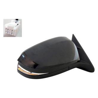 Replace® - Passenger Side Power View Mirror (Heated) (CAPA Certified)