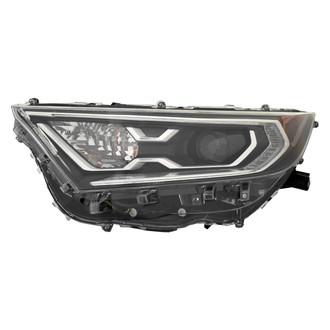 Replace® - Driver Side Replacement Headlight (CAPA Certified)