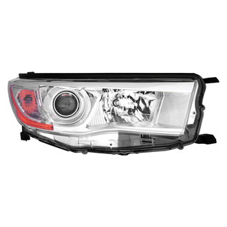 Replace® - Remanufactured Passenger Side Replacement Headlight Lens and Housing