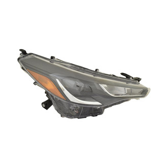 Replace® - Passenger Side Replacement Headlight (CAPA Certified)