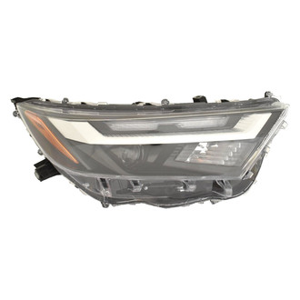 Replace® - Passenger Side Replacement Headlight Lens and Housing (CAPA Certified)