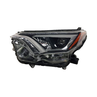 Replace® TO2518190NIQ - Remanufactured Driver Side Replacement Headlight Lens and Housing