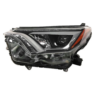 Replace® - Remanufactured OE Driver Side Replacement Headlight Lens and Housing
