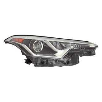 Replace® - Passenger Side Replacement Headlight Lens and Housing (CAPA Certified)