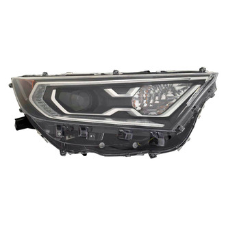 Replace® - Passenger Side Replacement Headlight (CAPA Certified)