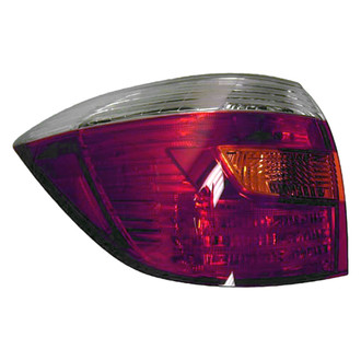 Replace® - Driver Side Replacement Tail Light Lens and Housing (Value Line)