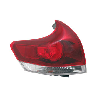 Replace® - Driver Side Outer Replacement Tail Light (CAPA Certified)