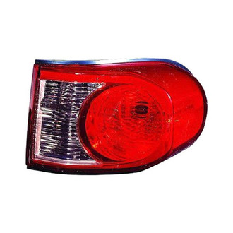 Replace® - Passenger Side Replacement Tail Light Lens and Housing (Standard Line)