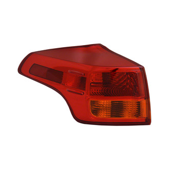 Replace® - Driver Side Outer Replacement Tail Light Lens and Housing (CAPA Certified)