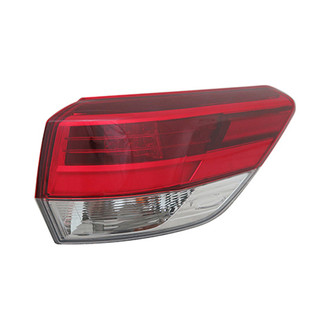 Replace® - Passenger Side Outer Replacement Tail Light (CAPA Certified)