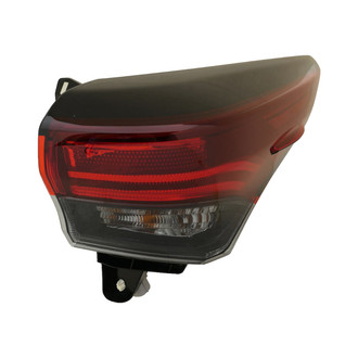 Replace® - Passenger Side Outer Replacement Tail Light (CAPA Certified)