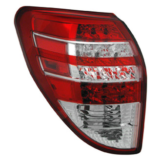 Replace® - Driver Side Outer Replacement Tail Light Lens and Housing (CAPA Certified)