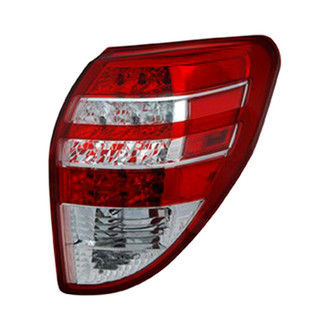 Replace® - Passenger Side Outer Replacement Tail Light Lens and Housing (CAPA Certified)