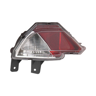 Replace® - Driver Side Lower Replacement Backup Light Lens and Housing (CAPA Certified)