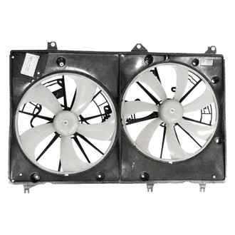 Replace® - Dual Radiator and Condenser Fan Assembly