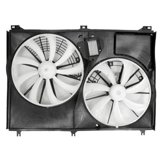 Replace® - Dual Radiator and Condenser Fan Assembly