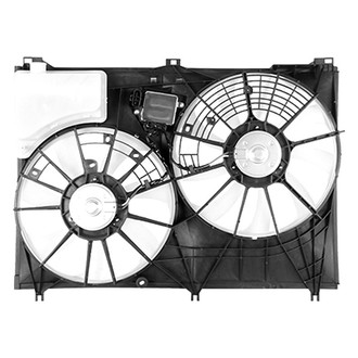 Replace® - Dual Radiator and Condenser Fan Assembly