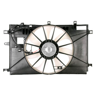 Replace® - Dual Radiator and Condenser Fan Assembly