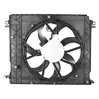 Replace® - Dual Radiator and Condenser Fan Assembly