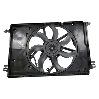 Replace® - Radiator and Condenser Fan Assembly with One Big Fan