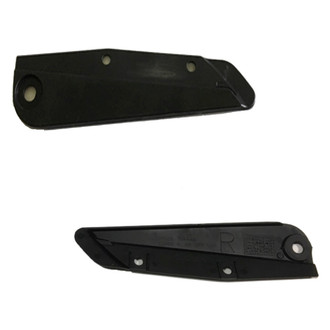 Replace® - Rear Driver and Passenger Side Bumper Cover Spacer Bracket Set (Standard Line)