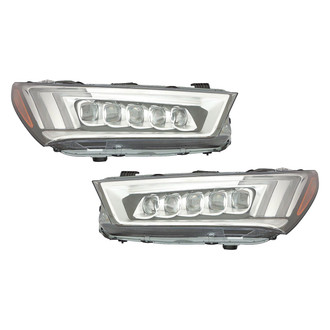 Replace® - Driver and Passenger Side Replacement Headlight Set (CAPA Certified)