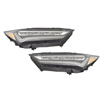 Replace® - Driver and Passenger Side Replacement Headlight Set (Standard Line)