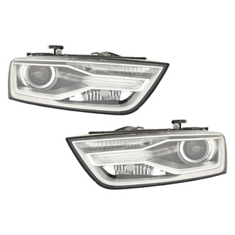 Replace® - Driver and Passenger Side Replacement Headlight Set (CAPA Certified)