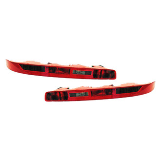Replace® - Driver and Passenger Side Lower Replacement Tail Lights (Standard Line)