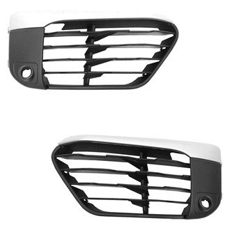 Replace® - Front Lower Outer Bumper Cover Grille