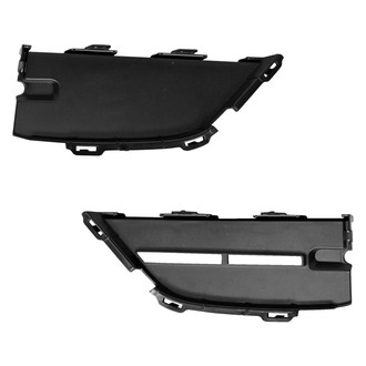 Replace® - Front Outer Driver and Passenger Side Bumper Grille Insert Set (Standard Line)