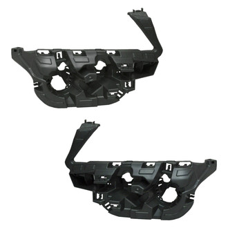 Replace® - Front Driver and Passenger Side Bumper Cover Support Set (Standard Line)