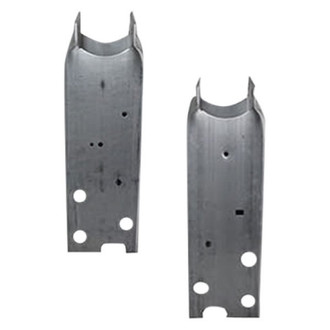 Replace® - Front Driver and Passenger Side Bumper Cover Reinforcement Bracket Set (CAPA Certified)