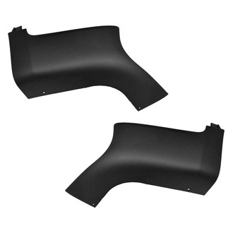 Replace® - Rear Outer Driver and Passenger Side Bumper End Set (CAPA Certified)