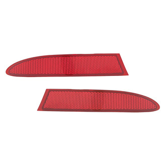 Replace® - Rear Driver and Passenger Side Bumper Reflector Set (CAPA Certified)